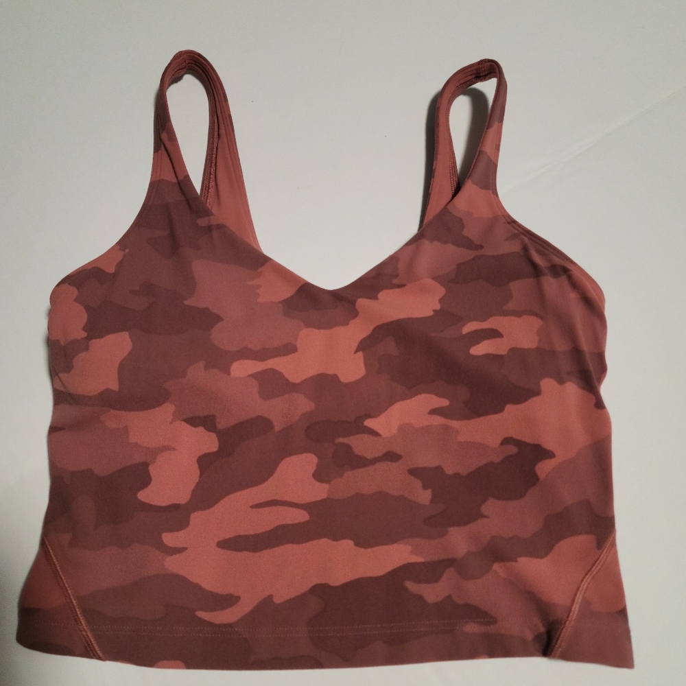 Lululemon Align Tank TopHeritage 365 Camo Brier Rose Multi, Size 4 - Picture 4 of 6